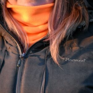 Pinewood Fleecekauluri huomio-oranssi