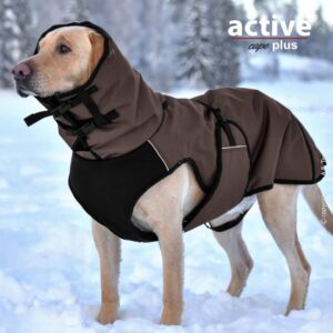 Active cape Elastic Plus lämpövuorella Brown