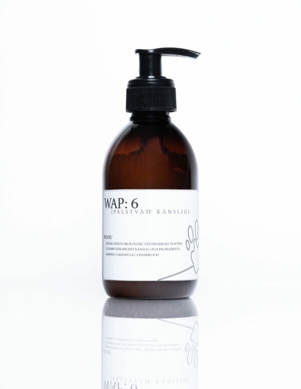 WAP:6 Fur Wash [Sensitive] – Shampoo 250ml