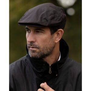 Wax Belton Flat Cap