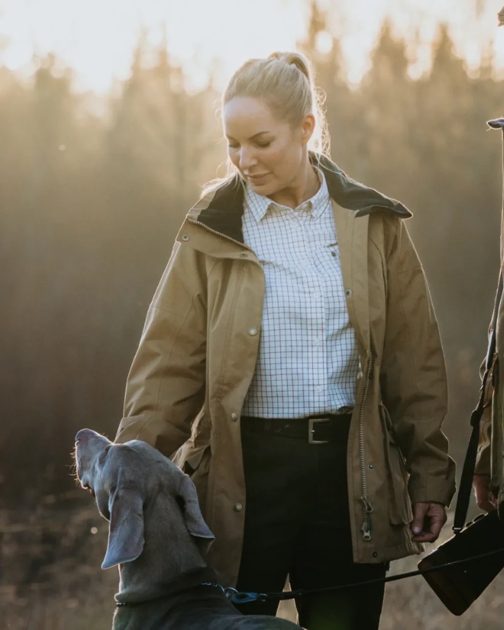 Pinewood Nydala Grouse 2.0 naisten paita – luonnonvalkoinen